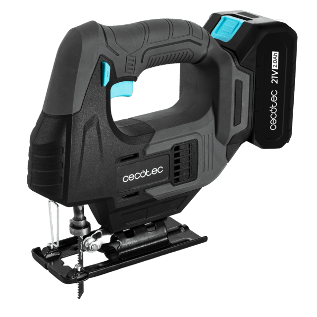 MultiCut 500 Vision Liberty Sierra de calar a batería 21V. Libertad movimiento. Cambio de mandril sin llave. Láser guía y luz LED. Incluye 8 sierras y regla guía.