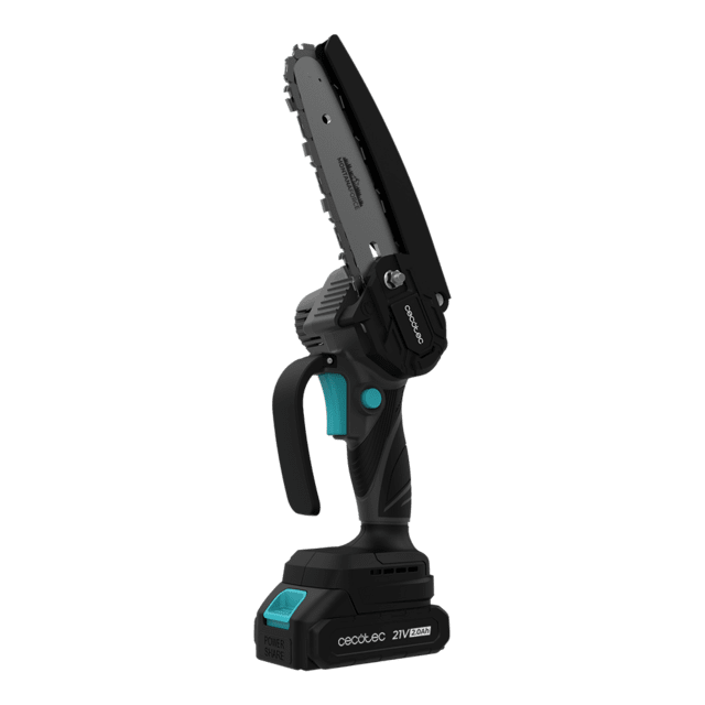 MontanaForce 6000 Hand Sierra de podar 6". Motor sin escobillas, Brushless. Batería 21V. Engrasador a botón. Incluye maletín, cadena extra y set de accesorios.