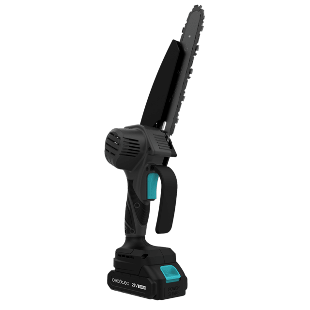 MontanaForce 8000 Hand Serra de poda 8". Motor sem escovas, Brushless. Bateria 21V. Ecrã digital. Lubrificador de botão. Ajuste manual da corrente. Inclui mala, corrente extra e conjunto de acessórios.