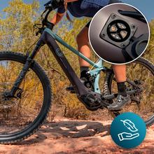 TR AtlasPro Large La bicicleta eléctrica de montaña lleva el rendimiento y la aventura a un nivel completamente nuevo. Con ruedas de 29", una autonomía impresionante gracias a su batería LG de 500Wh, doble suspensión avanzada y frenos hidráulicos Shimano MT410, la TR AtlasPro está diseñada para desafiar cualquier terreno y ofrecerte la mejor experiencia en tus rutas más exigentes.