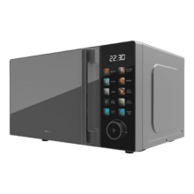 Proclean 6030 Black with colorful screen Microondas digital con botones táctiles de 20L y 700W.