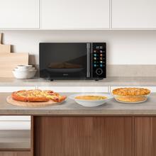 Proclean 6030 Black with colorful screen Microondas digital con botones táctiles de 20L y 700W.