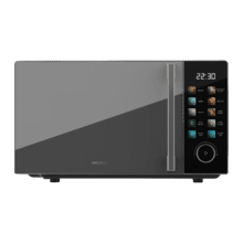 Proclean 6030 Black with colorful screen Microondas digital con botones táctiles de 20L y 700W.