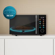 Proclean 6030 Black with colorful screen Microondas digital con botones táctiles de 20L y 700W.