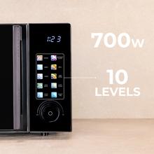 Proclean 6030 Black with colorful screen Microondas digital con botones táctiles de 20L y 700W.