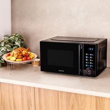 Proclean 6130 Black with colorful screen Microondas digital con botones táctiles de 20L y 700W con grill de 800W.