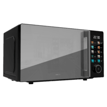 Proclean 6130 Black with colorful screen Microondas digital con botones táctiles de 20L y 700W con grill de 800W.