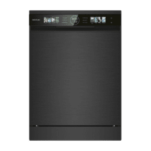 Bolero Aguazero 6320 Dark Bolero 60 cm integrierbarer Geschirrspüler dark inox mit 15 Maßgedecken, Klasse D, 8 Programmen, XXL-FullColor-Display, Smart Wash, UV-Licht, Turbo Dry+, AutoClean, Halbe Beladung, Delay Start, Kindersicherung und dritter Korb