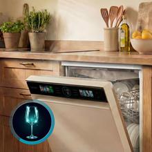 Bolero Aguazero 6620 Lave-vaisselle Bolero dark inox de 60 cm avec capacité pour 15 couverts, classe C, 8 programmes, moteur Inverter, écran FullColor XXL, Smart Wash, UV Light, Turbo Dry+, AutoClean, Demi-charge, Delay Start, ChildLock, deux paniers et tiroir à couverts