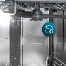 Bolero Aguazero 6620 Bolero 60 cm integrierbarer Geschirrspüler dark inox mit 15 Maßgedecken, Klasse C, 8 Programmen, Inverter-Motor, XXL-FullColor-Display, Smart Wash, UV-Licht, Turbo Dry+, AutoClean, Halbe Beladung, Delay Start, Kindersicherung und dritter Korb