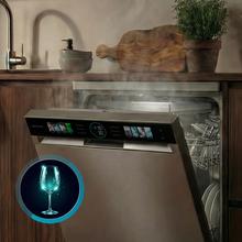 Bolero Aguazero 6620 Inox Lave-vaisselle Bolero inox de 60 cm avec capacité pour 15 couverts, classe C, 8 programmes, moteur Inverter, écran FullColor XXL, Smart Wash, UV Light, Turbo Dry+, AutoClean, Demi-charge, Delay Start, ChildLock, deux paniers et tiroir à couverts