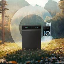 Bolero Aguazero 6620 Dark Lave-vaisselle Bolero dark inox de 60 cm avec capacité pour 15 couverts, classe C, 8 programmes, moteur Inverter, écran FullColor XXL, Smart Wash, UV Light, Turbo Dry+, AutoClean, Demi-charge, Delay Start, ChildLock, deux paniers et tiroir à couverts