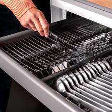 Bolero Aguazero 6320 Full-BI Matt White Glass Lave-vaisselle Bolero encastrable en verre blanc de 60 cm avec capacité pour 15 couverts, classe D, 8 programmes, écran FullColor, Smart Wash, UV Light, Turbo Dry+, AutoClean, Demi-charge, Dual Zone Wash, Delay Start, ChildLock, deux paniers et tiroir à couverts