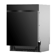 Bolero Aguazero 6320 Full-BI Matt Black Glass Lave-vaisselle Bolero encastrable en verre noir de 60 cm avec capacité pour 15 couverts, classe D, 8 programmes, écran FullColor, Smart Wash, UV Light, Turbo Dry+, AutoClean, Demi-charge, Dual Zone Wash, Delay Start, ChildLock, deux paniers et tiroir à couverts