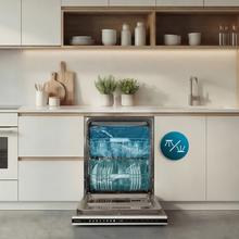 Bolero Aguazero 6620 Full-BI Lavavajillas Bolero integrable de 60 cm con 15 servicios, Clase C, 8 Programas, Motor Inverter, pantalla FullColor, Smart Wash, UV Light, Turbo Dry+, AutoClean, Half Load, Dual Zone Wash, Delay Start, ChildLock, bandeja superior ajustable y tercera bandeja