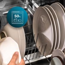 Bolero Aguazero 6620 Full-BI Lavavajillas Bolero integrable de 60 cm con 15 servicios, Clase C, 8 Programas, Motor Inverter, pantalla FullColor, Smart Wash, UV Light, Turbo Dry+, AutoClean, Half Load, Dual Zone Wash, Delay Start, ChildLock, bandeja superior ajustable y tercera bandeja