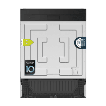 Bolero Aguazero 6620 Full-BI Lavavajillas Bolero integrable de 60 cm con 15 servicios, Clase C, 8 Programas, Motor Inverter, pantalla FullColor, Smart Wash, UV Light, Turbo Dry+, AutoClean, Half Load, Dual Zone Wash, Delay Start, ChildLock, bandeja superior ajustable y tercera bandeja