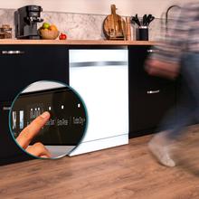 Bolero Aguazero 6620 Full-BI Matt White Glass Lave-vaisselle Bolero encastrable en verre blanc de 60 cm avec capacité pour 15 couverts, classe C, 8 programmes, moteur Inverter, écran FullColor, Smart Wash, UV Light, Turbo Dry+, AutoClean, Demi-charge, Dual Zone Wash, Delay Start, panier supérieur réglable et tiroir à couverts.