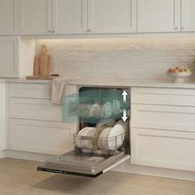 Bolero Aguazero 6620 Full-BI Matt White Glass Lavavajillas Bolero integrable y cristal blanco mate de 60 cm con 15 servicios, Clase C, 8 Programas, Motor Inverter, pantalla FullColor, Smart Wash, UV Light, Turbo Dry+, AutoClean, Half Load, Dual Zone Wash, Delay Start, bandeja superior ajustable y tercera badeja