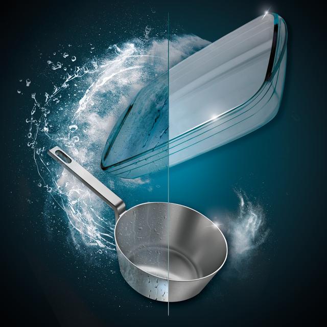 Bolero Aguazero 6620 Full-BI Matt Black Glass Lave-vaisselle Bolero encastrable en verre noir de 60 cm avec capacité pour 15 couverts, classe C, 8 programmes, moteur Inverter, écran FullColor, Smart Wash, UV Light, Turbo Dry+, AutoClean, Demi-charge, Dual Zone Wash, Delay Start, ChildLock, panier supérieur réglable et tiroir à couverts.