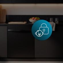 Bolero Aguazero 6620 Full-BI Matt Black Glass Lavavajillas Bolero integrable y cristal negro mate de 60 cm con 15 servicios, Clase C, 8 Programas, Motor Inverter, pantalla FullColor, Smart Wash, UV Light, Turbo Dry+, AutoClean, Half Load, Dual Zone Wash, Delay Start, ChildLock, bandeja superior ajustable y tercera bandeja