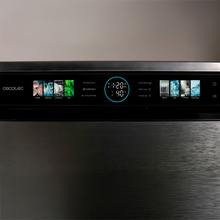 Bolero Aguazero 6620 S-BI Lavavajillas Bolero semi-integrable de 60 cm con 15 servicios, Clase C, 8 Programas, Motor Inverter, pantalla FullColor XXL, Smart Wash, UV Light, Turbo Dry+, AutoClean, Half Load, Dual Zone Wash, Delay Start, ChildLock, bandeja superior ajustable y tercera bandeja