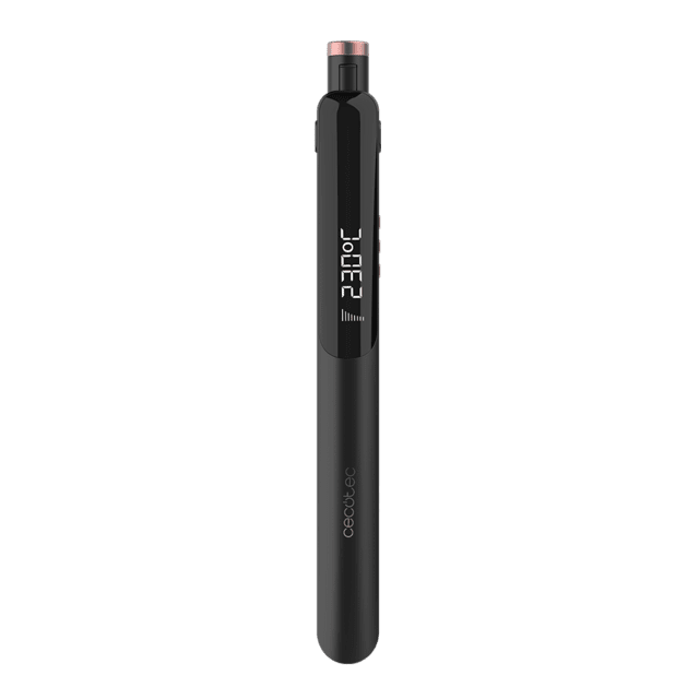 Lisse Keratin Essence RitualCare Keratin Essence: Plancha de Pelo Estrecha con Cable, Función HeatMax, 130-230ºC, Revestimiento Cerámico con Queratina y Aceite de Argán, Bloqueo de Placas, Apagado Automático, Incluye Bolsa de Viaje