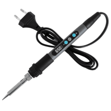 PrecissionSoldier 650 Vision Soldador de precisión con 100W de potencia. Pantalla digital integrada para control de temperatura. Alcanza 650ºC.  Set de accesorios completo.