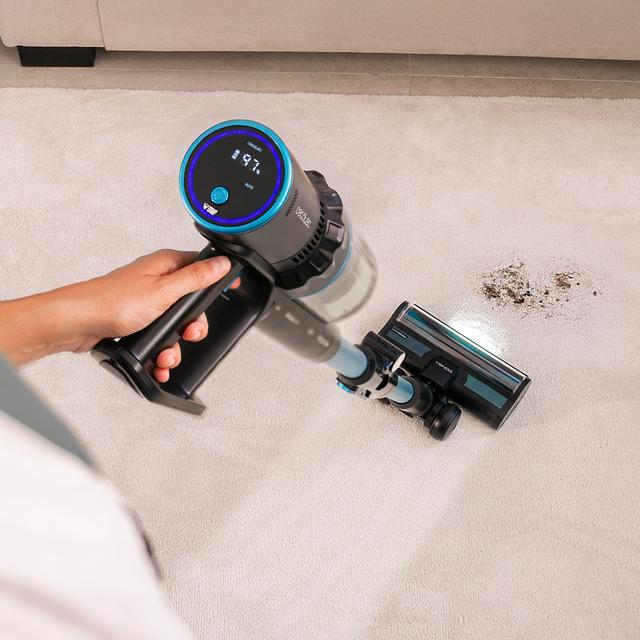 Conga Rockstar 3500 Storm Pet Flex. Conga Rockstar 3500 Storm Pet Flex. BLDC-Akku-Bürstenstaubsauger mit 500 W Gesamtleistung und 150 AW. 70 Minuten Autonomie im ECO-Modus. HairLess Anti-Tangle-Bürste. Flexibler Schlauch und Bürste für Tiere.