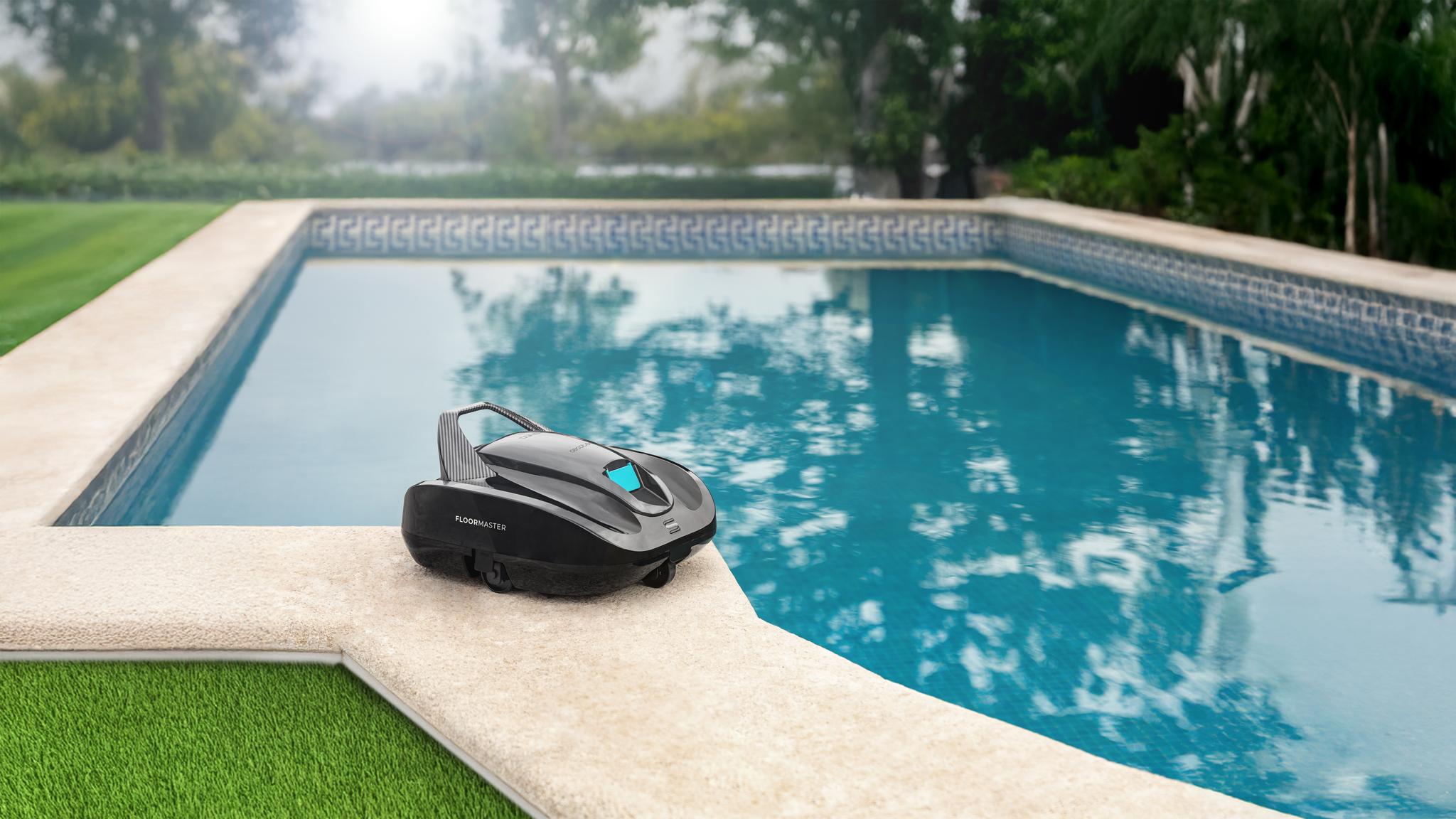 Piscina limpia con un solo toque