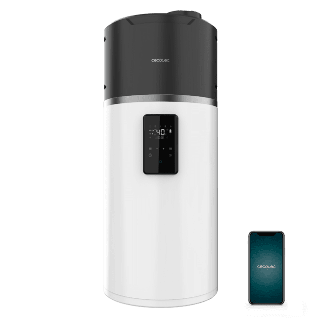 AeroThermal 80 Water Connected Termo con Aerotermia de 80L, Energía Sostenible, Pantalla Táctil, Control por APP y Clase Energética A+