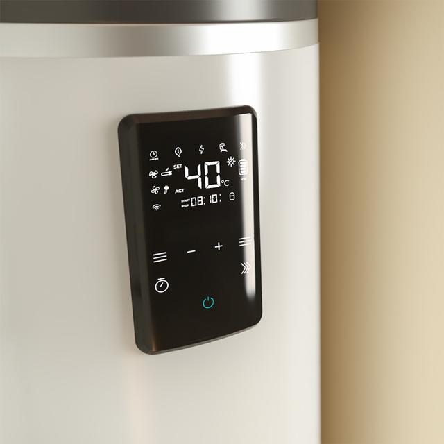 AeroThermal 100 Water Connected Termo con Aerotermia de 100L, Energía Sostenible, Pantalla Táctil, Control por APP y Clase Energética A+