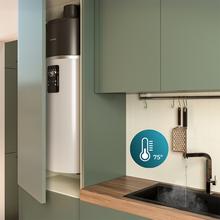 AeroThermal 100 Water Connected Termo con Aerotermia de 100L, Energía Sostenible, Pantalla Táctil, Control por APP y Clase Energética A+