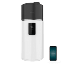 AeroThermal 100 Water Connected Termo con Aerotermia de 100L, Energía Sostenible, Pantalla Táctil, Control por APP y Clase Energética A+