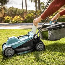 Terrenator 330 Flex Cortacésped cable con 1200W. Ancho de corte 33cm. Fácil maniobrabilidad. Altira de corte ajustable. Seguridad con tecnología BeltDrive.