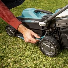 Terrenator 360 Flex Z Cortacésped cable con 1500W. Ancho de corte 36cm. Cambio de altura sistema Z-Tech. 3in1 con mulching. Ruedas trraseras XL. Seguridad con tecnología BeltDrive.