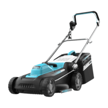 Terrenator 360 Flex Z Cortacésped cable con 1500W. Ancho de corte 36cm. Cambio de altura sistema Z-Tech. 3in1 con mulching. Ruedas trraseras XL. Seguridad con tecnología BeltDrive.