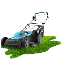 Terrenator 460 Flex Z Auto Cortacésped cable con 2000W. Ancho de corte 46cm. Propulsión automática. Cambio de altura sistema Z-Tech. 4in1 con mulching. Ruedas traseras XL. Seguidad con tecnología BeltDrive.