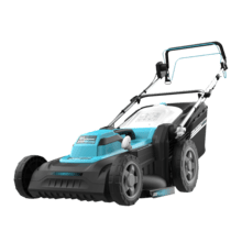 Terrenator 460 Flex Z Auto Cortacésped cable con 2000W. Ancho de corte 46cm. Propulsión automática. Cambio de altura sistema Z-Tech. 4in1 con mulching. Ruedas traseras XL. Seguidad con tecnología BeltDrive.
