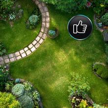 Terrenator E1 Liberty Cortacésped motor sin escobillas Brushless. Funciona con una batería 21V 4Ah. Altura de corte regulable. Ancho de 32cm. 3in1 con mulching.