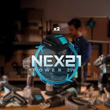 Terrenator E3 Liberty Z Plus Cortacésped motor sin escobillas Brushless. Funciona con 2 baterías 21V 4Ah. Cambio de altura sistema Z-Tech. Ancho de 38cm. 3in1 con mulching. Ruedas traseras XL.