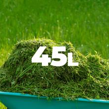 Terrenator E7 Liberty Z Plus Cortacésped motor sin escobillas Brushless. Funciona con 2 baterías 21V 4Ah. Cambio de altura sistema Z-Tech. Ancho de 43cm. 3in1 con mulching. Ruedas traseras XL.