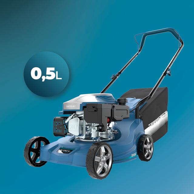 Terrenator 2700.39 Power Cortacésped de gasolina 127cc.Ancho de 39cm.  Altura de corte regulable. 2in1.