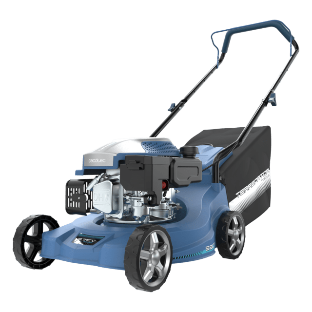 Terrenator 2700.39 Power Cortacésped de gasolina 127cc.Ancho de 39cm.  Altura de corte regulable. 2in1.