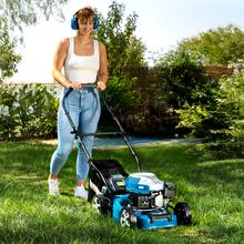 Terrenator 2700.41 Total Z Cortacésped de gasolina de 144cc. Cuerpo de acero 41cm. Cambio de altura sistema Z-Tech. 3in1 con mulching. Ruedas traseras XL