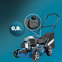 Terrenator 2700.41 Total Z Cortacésped de gasolina de 144cc. Cuerpo de acero 41cm. Cambio de altura sistema Z-Tech. 3in1 con mulching. Ruedas traseras XL
