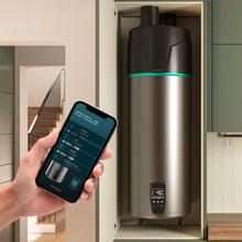 AeroThermal 120 Water Connected Termo con Aerotermia de 120L, Energía Sostenible, Pantalla Táctil, Control por APP y Clase Energética A+