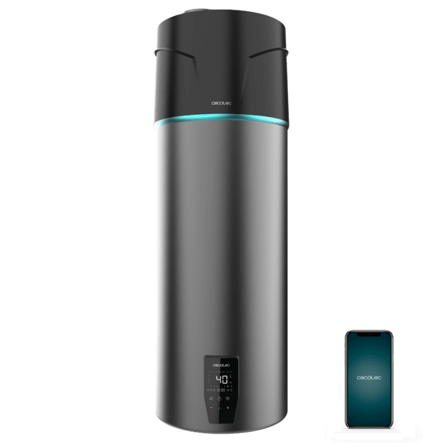 AeroThermal 120 Water Connected Termo con Aerotermia de 120L, Energía Sostenible, Pantalla Táctil, Control por APP y Clase Energética A+