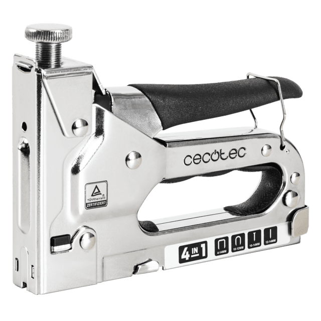 FastTacker 4in1 Full Equip Grapadora 4in1. Compatible con diferentes grapas y clavos. Regulador de potencia. Maletín y grapas incluidos.