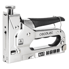 FastTacker 4in1 Full Equip Grapadora 4in1. Compatible con diferentes grapas y clavos. Regulador de potencia. Maletín y grapas incluidos.